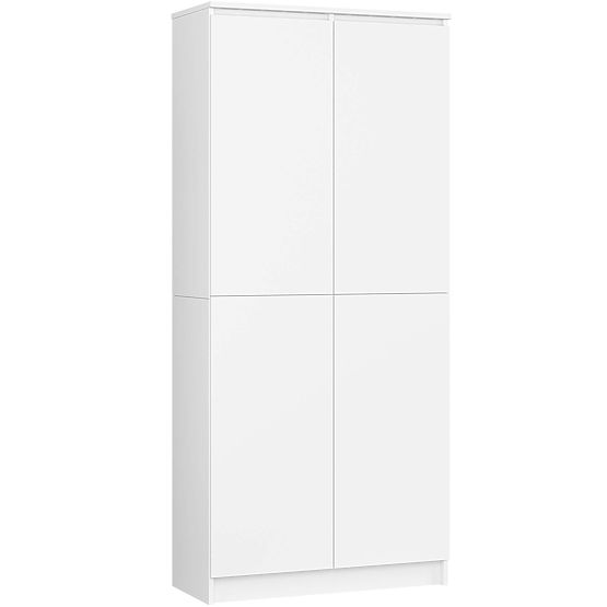 GESCHLOSSENES REGAL R80 2D 8P CLP WEISS