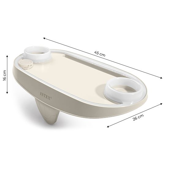 Getränkehalter mit LED-Beleuchtung und Platz für Tablet oder Telefon SPA INTEX 28520