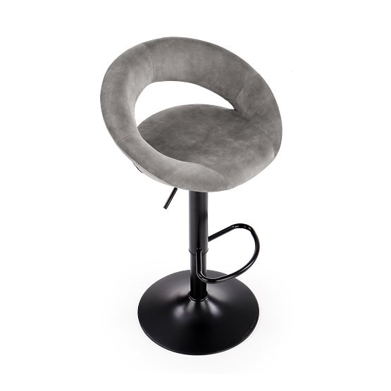 H102 grauer Barhocker (1p=2 Stk.)