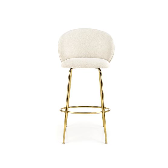 H116 Creme/Gold Barhocker (1p=2 Stk.)