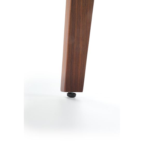 H123 Barhocker schwarz / nussbaum (1p=1Stk)