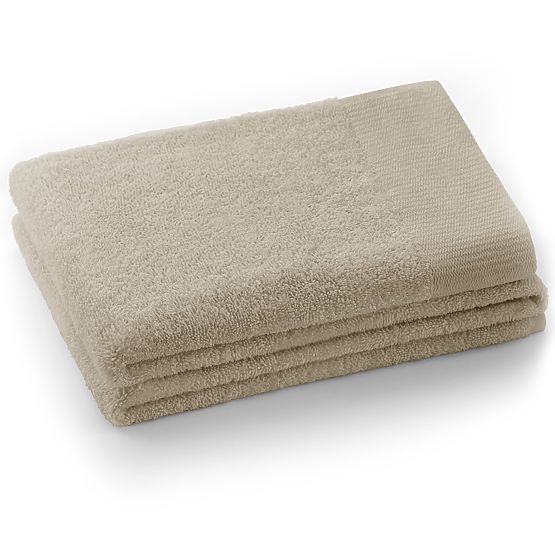 Handtuch AMARI - AMELIAHOME Farbe Beige klassischer Stil 70x140 AmeliaHome