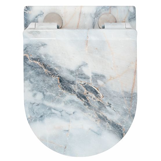 Hänge-WC-Schüssel Carlos Slim Rimless Granit Shiny N