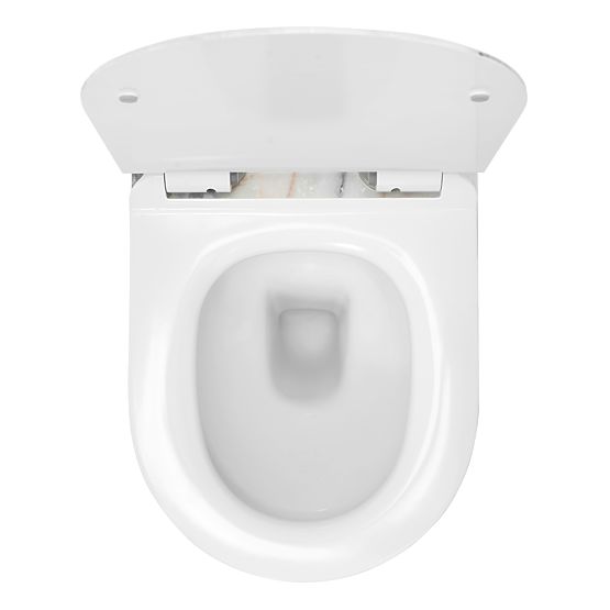 Hänge-WC-Schüssel Carlos Slim Rimless Granit Shiny N