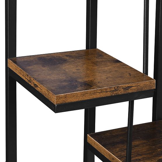 Hängender Blumentopf schwarz Hagart Rustic alte Eiche