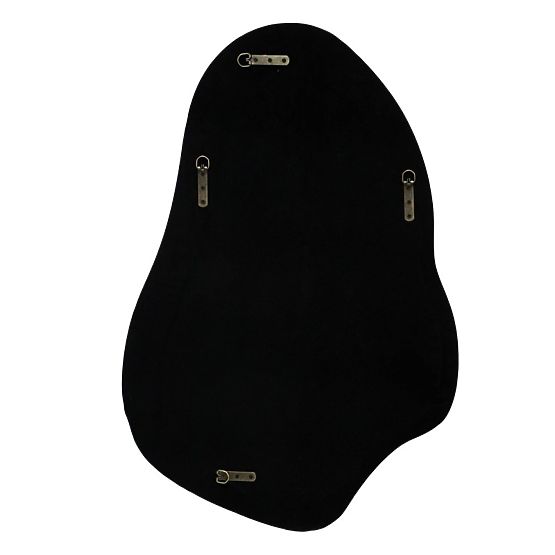 Hängespiegel Maluma, lila, glänzend