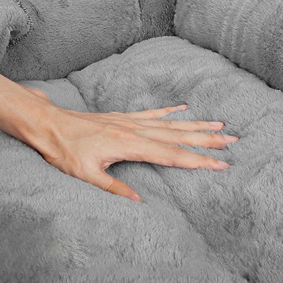 HAUSTIERBETT PJ-018 GRAU L