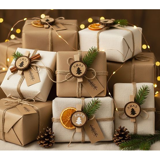 HOLZKLAMMERN 8 STK. BÄUME KL-21X11