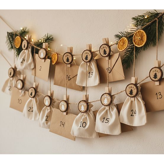 HOLZKLAMMERN 8 STK. BÄUME KL-21X11