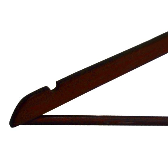 Holzkleiderbügel RONDO Set 5 Stk. dunkelbraun