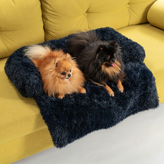 HUNDEBETT FÜR DAS SOFA PJ-020 DUNKELBLAU S