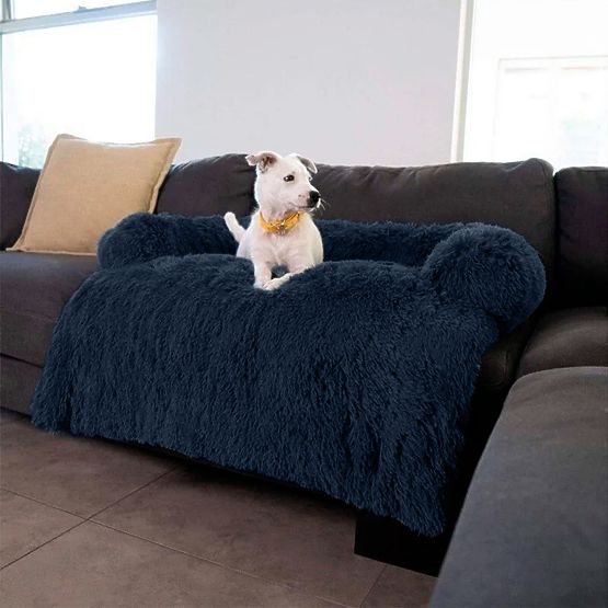 HUNDEBETT FÜR SOFA PJ-023 DUNKELBLAU XL