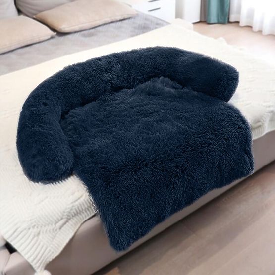 HUNDEBETT FÜR SOFA PJ-023 DUNKELBLAU XL