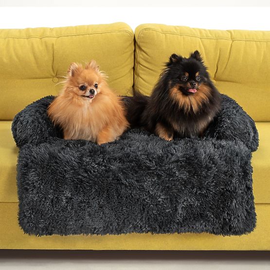 HUNDEBETT FÜR SOFA PJ-024 DUNKELGRAU S