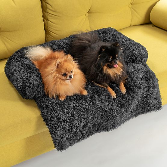 HUNDEBETT FÜR SOFA PJ-024 DUNKELGRAU S
