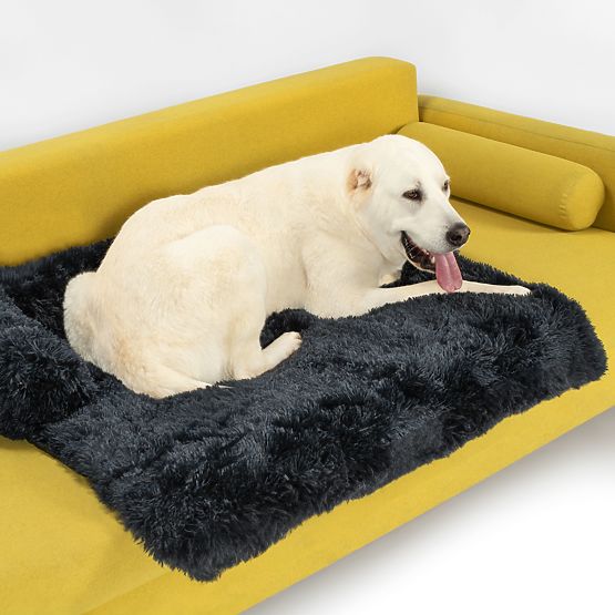 HUNDEBETT FÜR SOFA PJ-026 DUNKELGRAU L