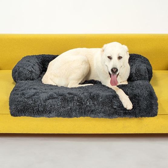 HUNDEBETT FÜR SOFA PJ-026 DUNKELGRAU L