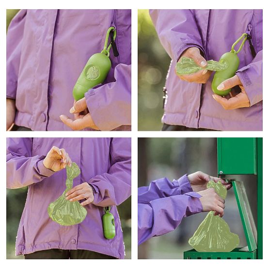 Hundekotbeutel GIZMO 400 Stück