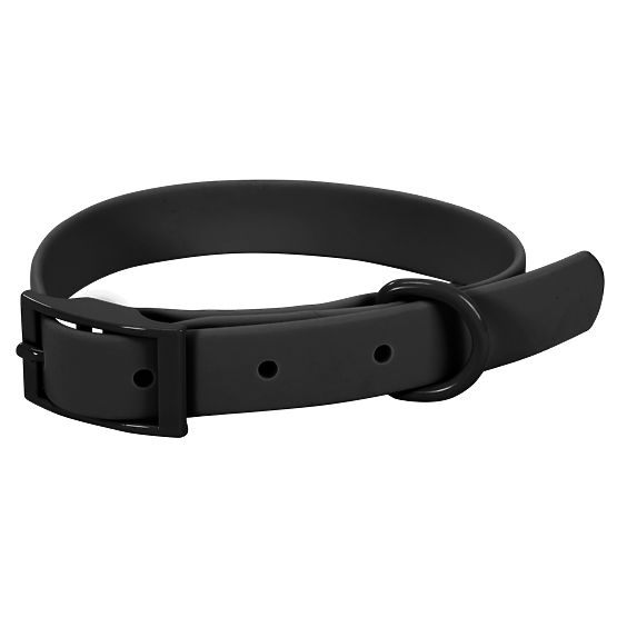 Hundeleine und Halsband PJ-067 schwarz S