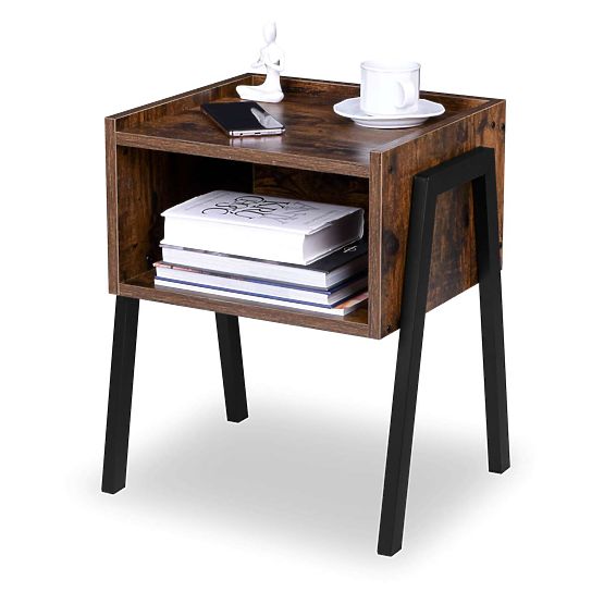 Industrieller Loft-Schrank Skive Rustic antike Eiche