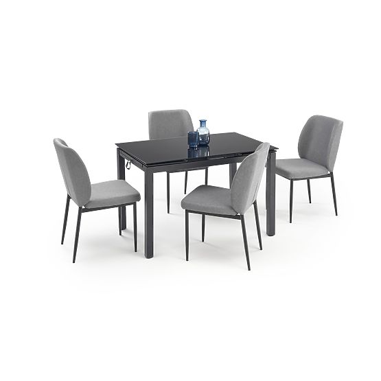 JASPER Tisch + 4 Stühle (3p=1Stk)