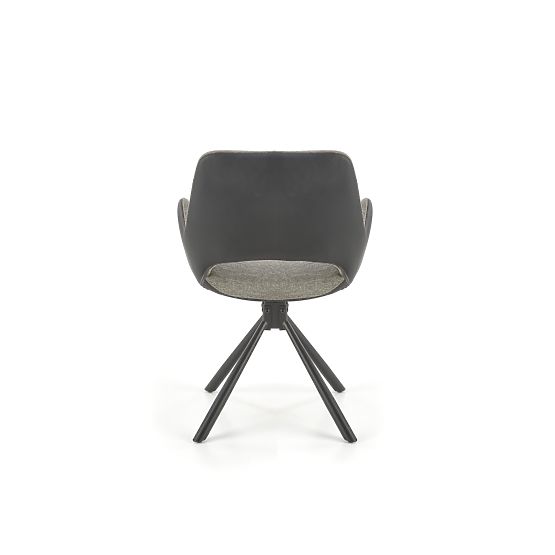 K494 Stuhl grau / schwarz (1p=2Stk)