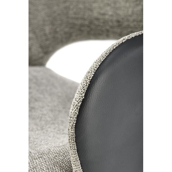K494 Stuhl grau / schwarz (1p=2Stk)