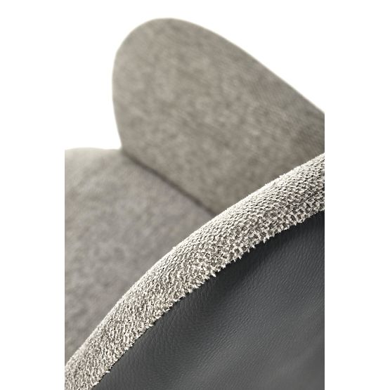 K494 Stuhl grau / schwarz (1p=2Stk)