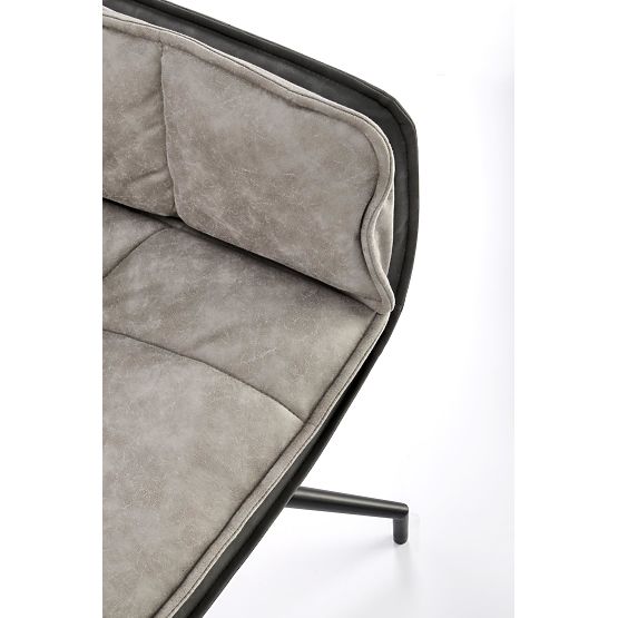 K523 Stuhl grau / dunkelgrau (1p=2Stk)