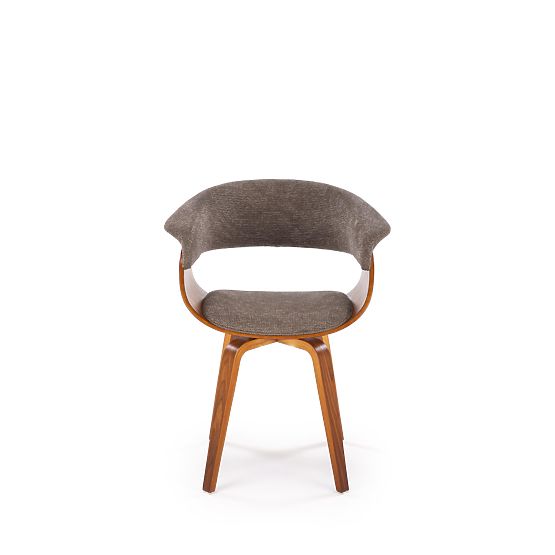 K545 Stuhl grau / nussbaum (1p=1 Stk)