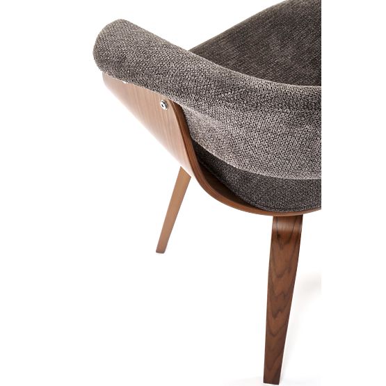 K545 Stuhl grau / nussbaum (1p=1 Stk)