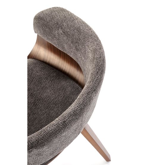 K545 Stuhl grau / nussbaum (1p=1 Stk)