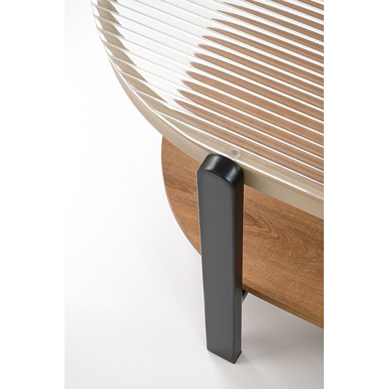 KAMALA Couchtisch, natur/schwarz (1p=1Stk)