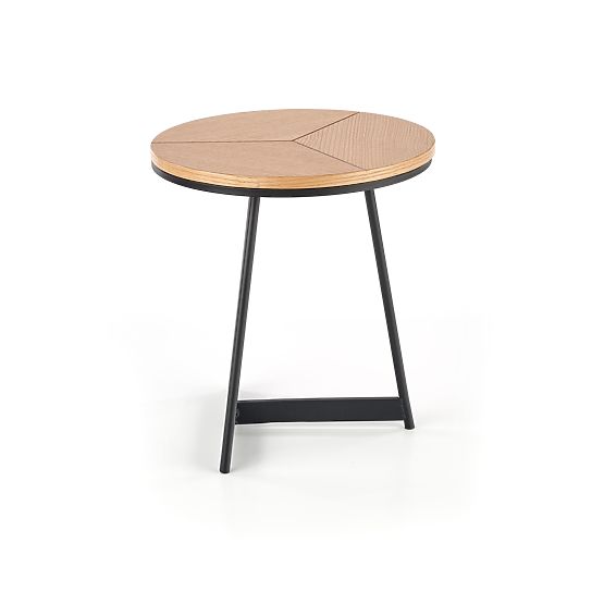 KARIDA-S Konferenztisch Eiche natur/schwarz (1p=1 Stk)