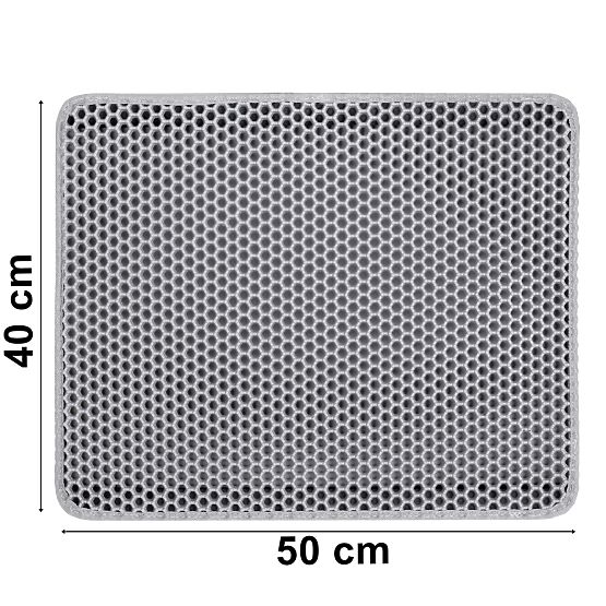 Katzenunterlage Fußmatte Catsy 40x50 cm grau