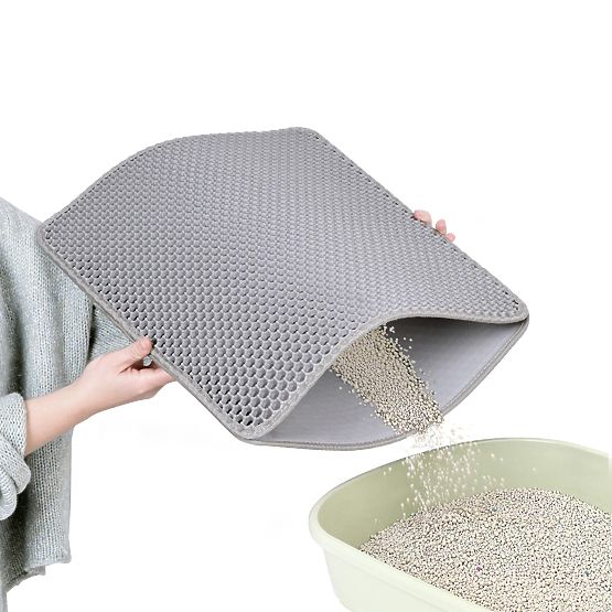 Katzenunterlage Fußmatte Catsy 40x50 cm grau