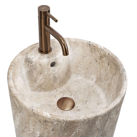 Keramisches Freistehendes Waschbecken Blanka Savana Matt