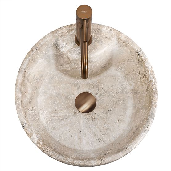 Keramisches Freistehendes Waschbecken Blanka Savana Matt