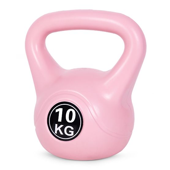 Kettlebell Hantel 10 kg für das Training rosa ModernHome