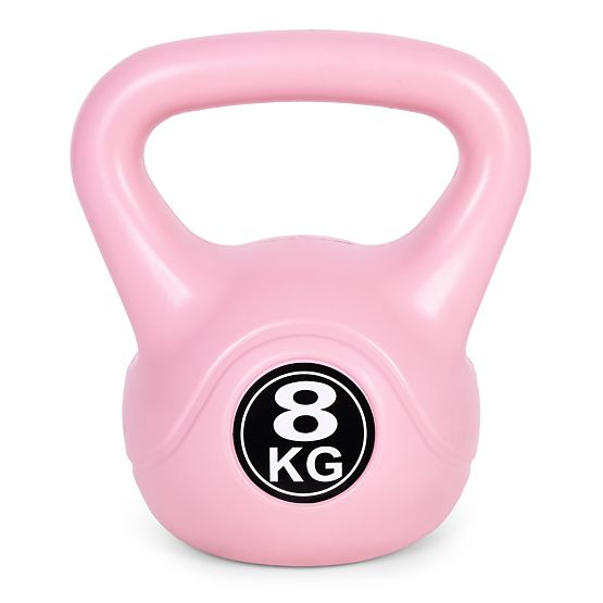 Kettlebell Hantel 8 kg für das Training rosa ModernHome