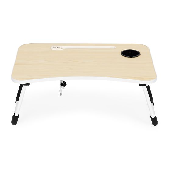 Klappbarer Laptopständer 60x40 cm mit Lampe und Ventilator ModernHome