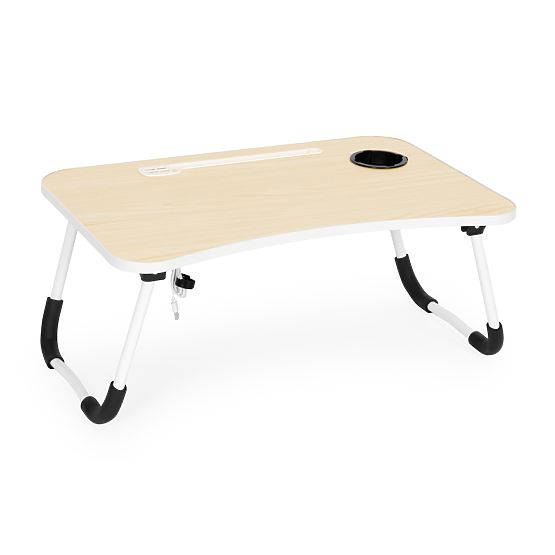 Klappbarer Laptopständer 60x40 cm mit Lampe und Ventilator ModernHome