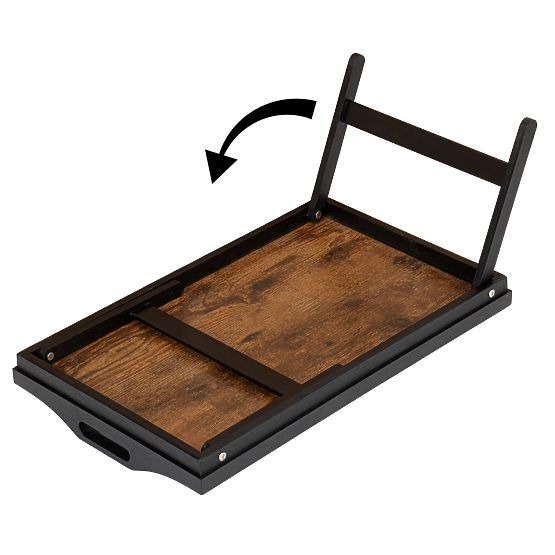 Klappbares Frühstückstablett AURELIA RUSTIC
