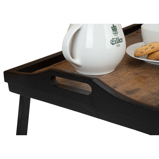 Klappbares Frühstückstablett AURELIA RUSTIC