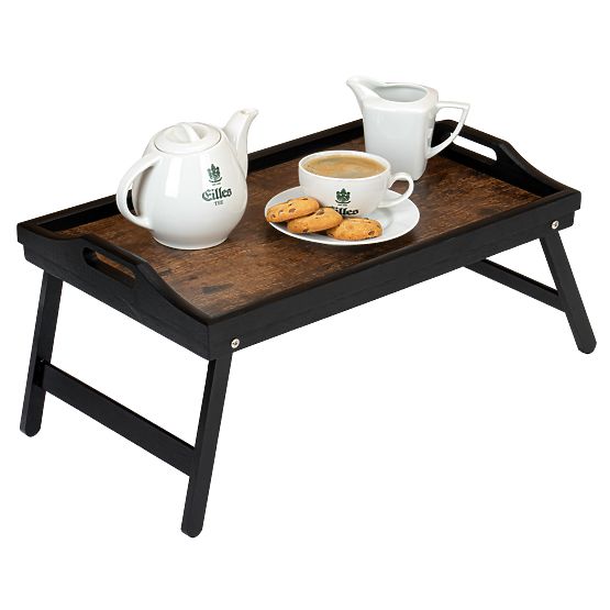 Klappbares Frühstückstablett AURELIA RUSTIC