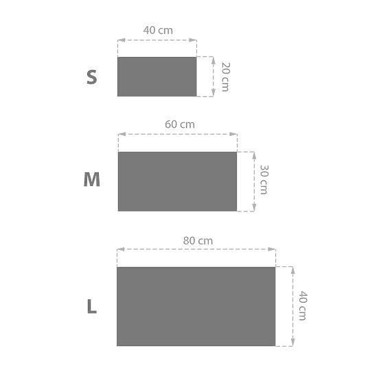 Gepolstertes Paneel Klasic - Graphit