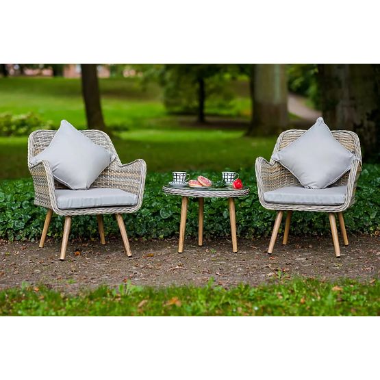 Kleine Balkonset aus Technorattan BELICCO
