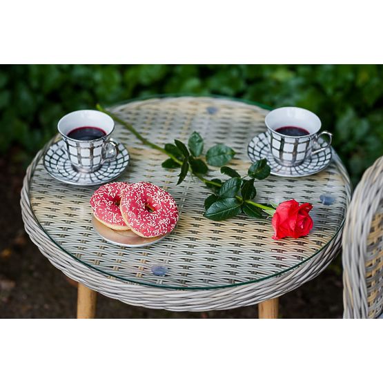 Kleine Balkonset aus Technorattan BELICCO