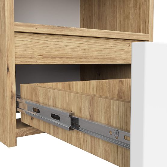 KOMMODE CL1 PK EICHE ARTISAN / WEISS