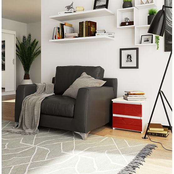 KOMMODE CL2 2SZ CLP ROTER GLANZ